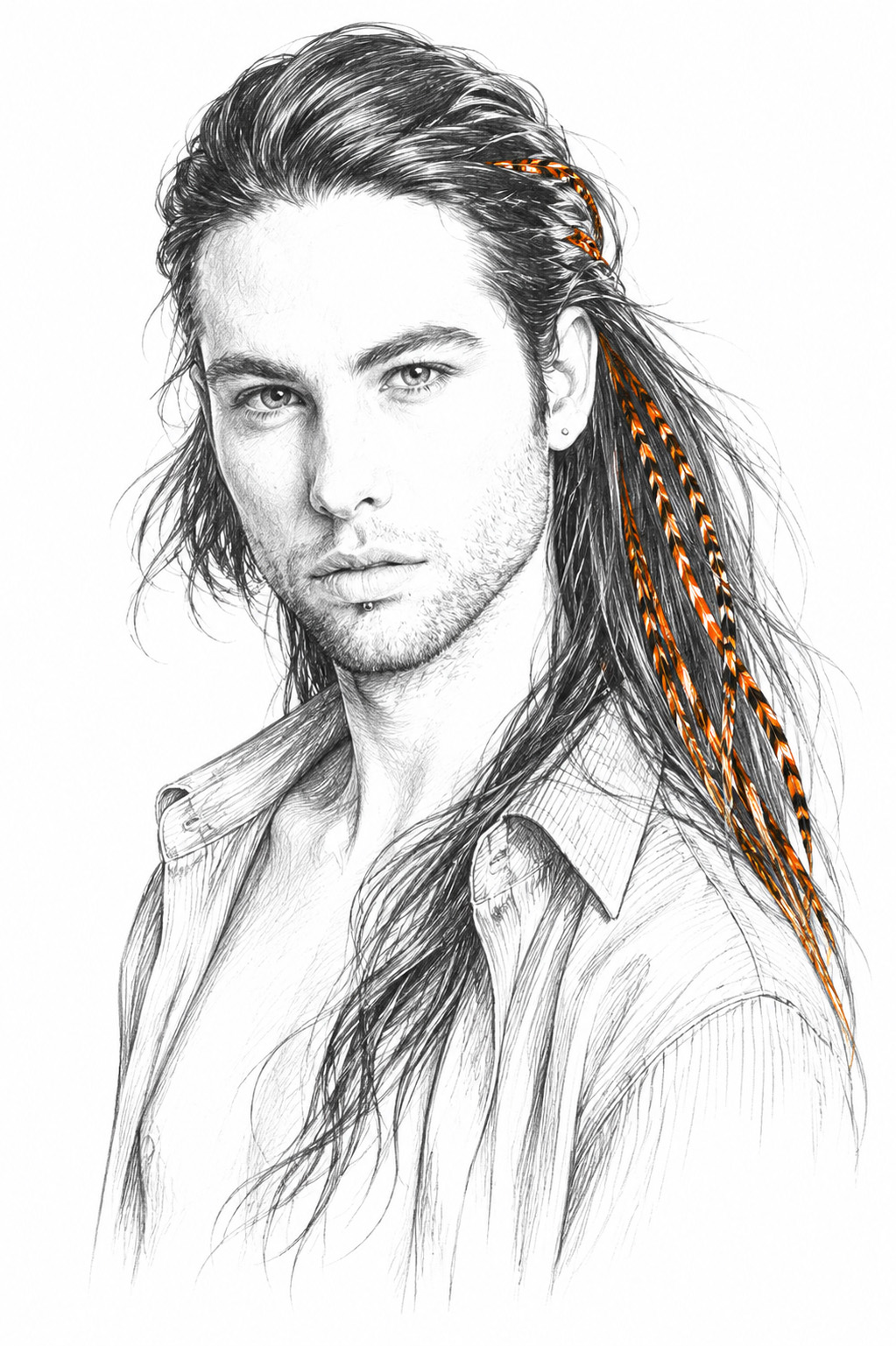 Extensions en plumes naturelles